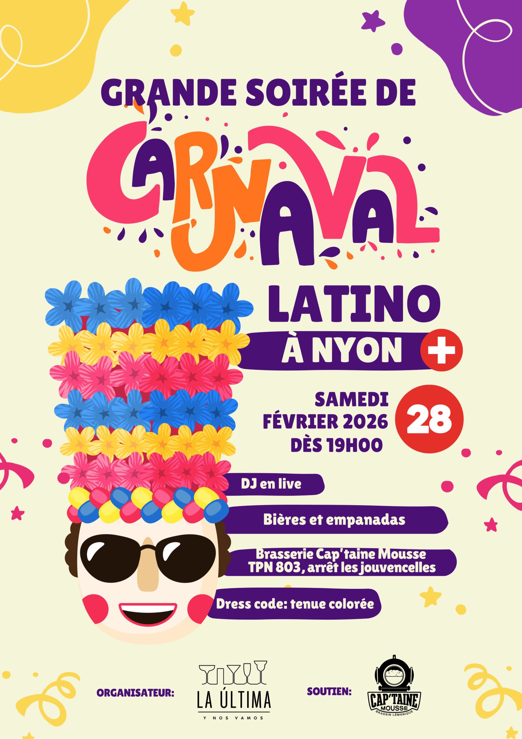 Carnaval Latino à Nyon