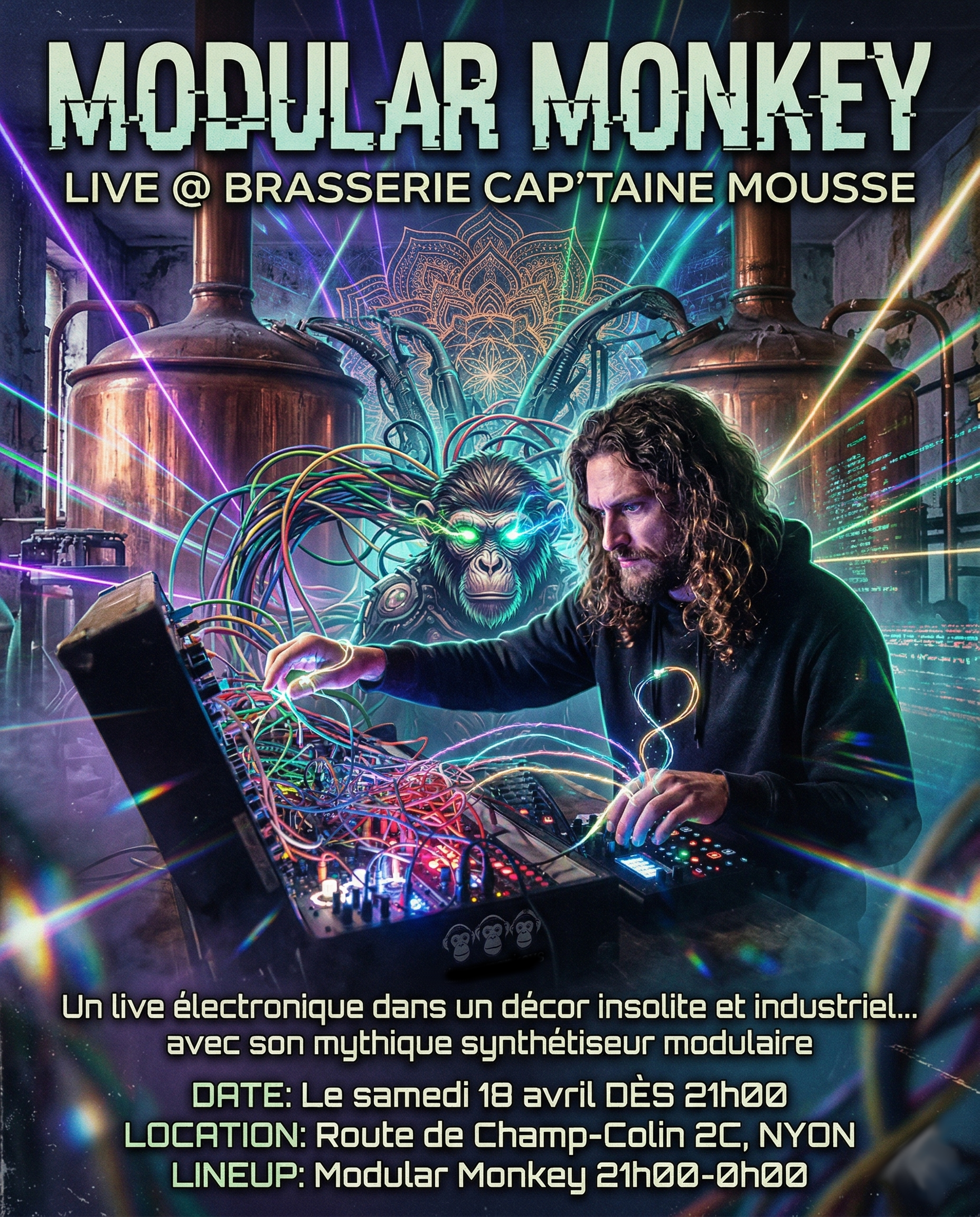 Modular Monkey - Live @ Brasserie Cap’taine Mousse