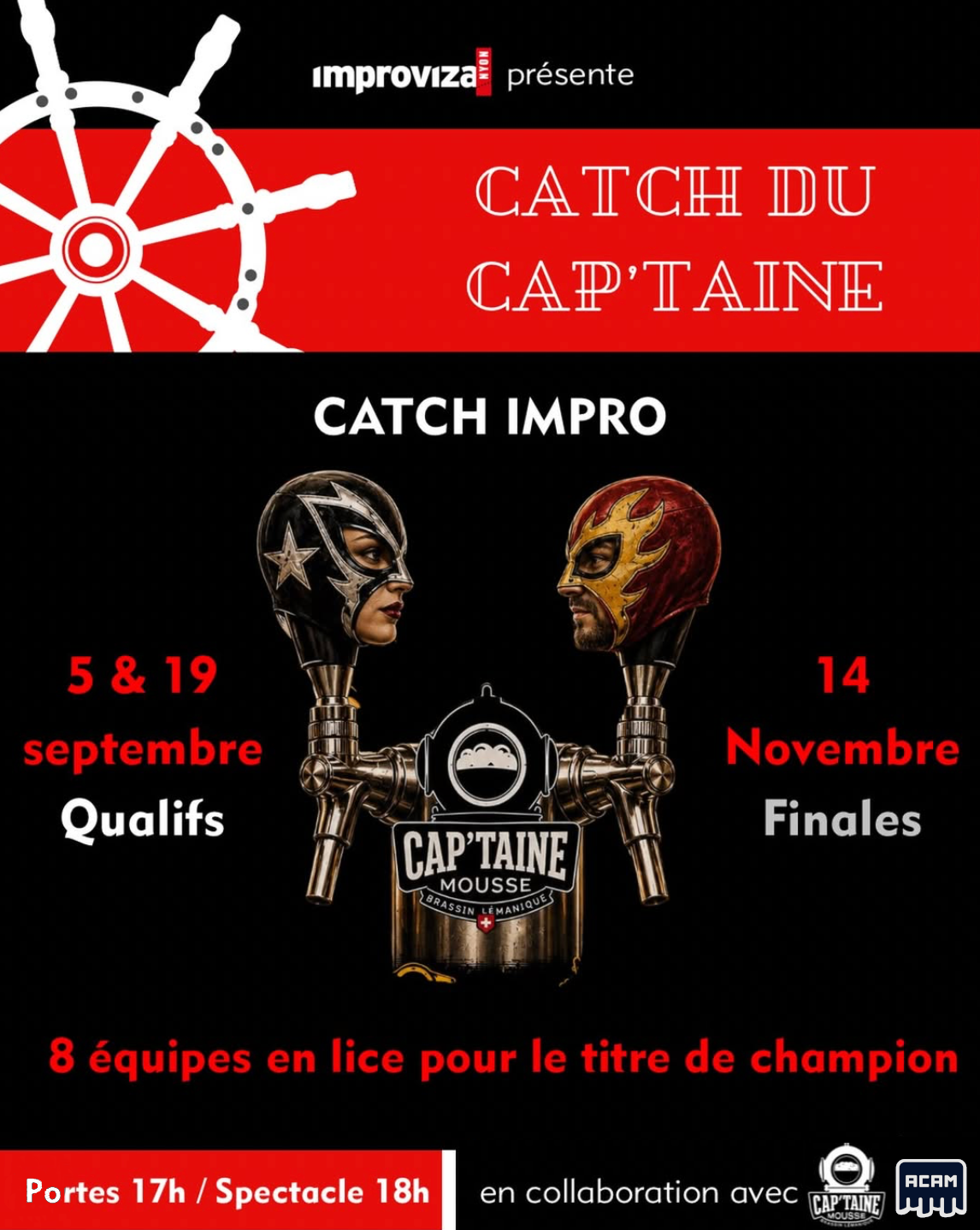 LE CATCH DU CAP’TAINE EST DE RETOUR !
